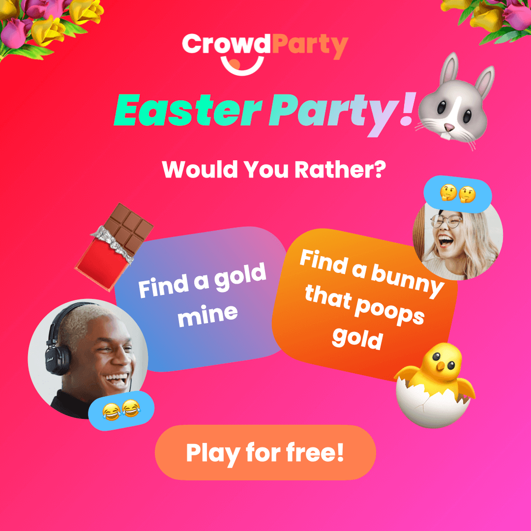 Play Easter Party: Trivia, Would You Rather, and more!