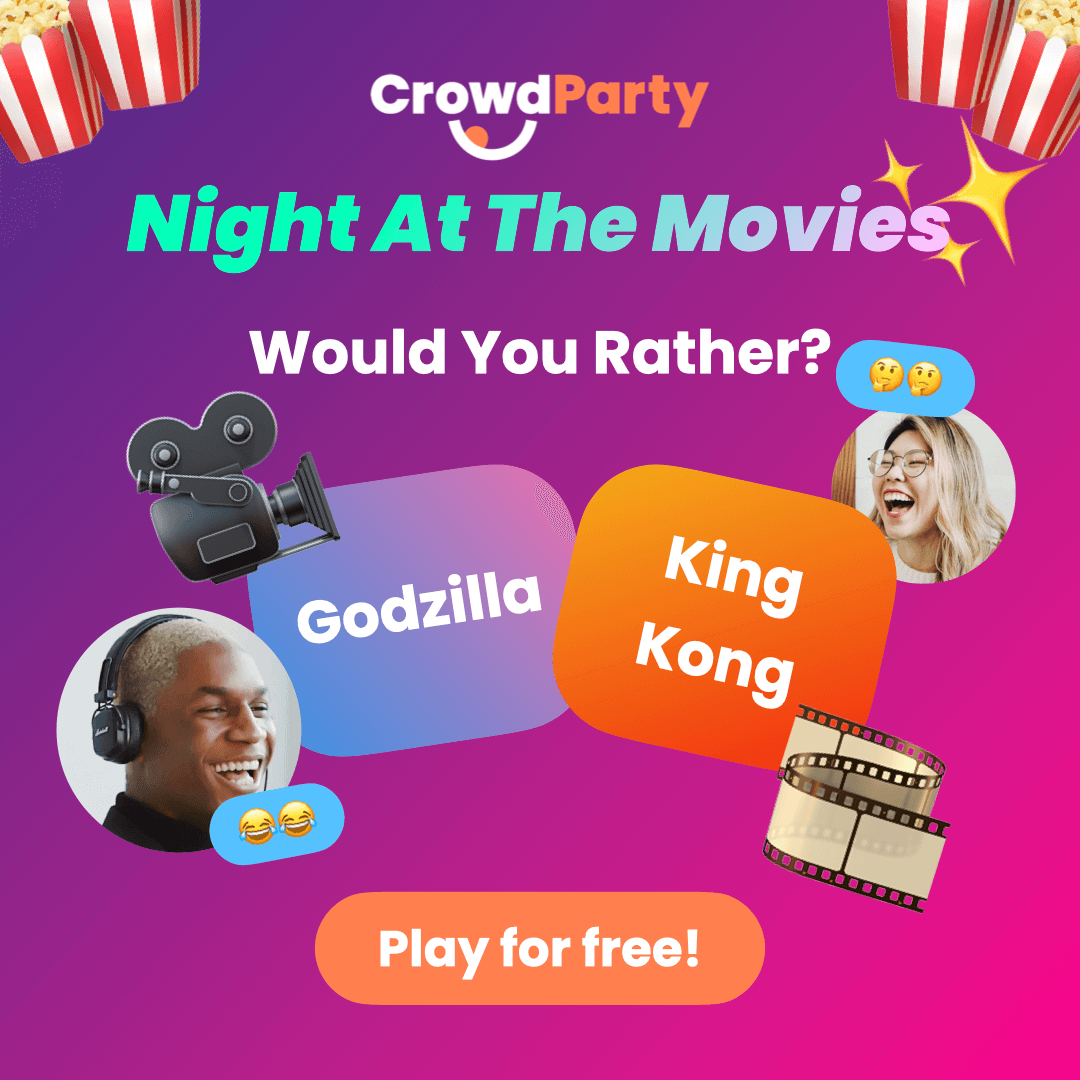Play Night At The Movies: Trivia, Would You Rather, and more!