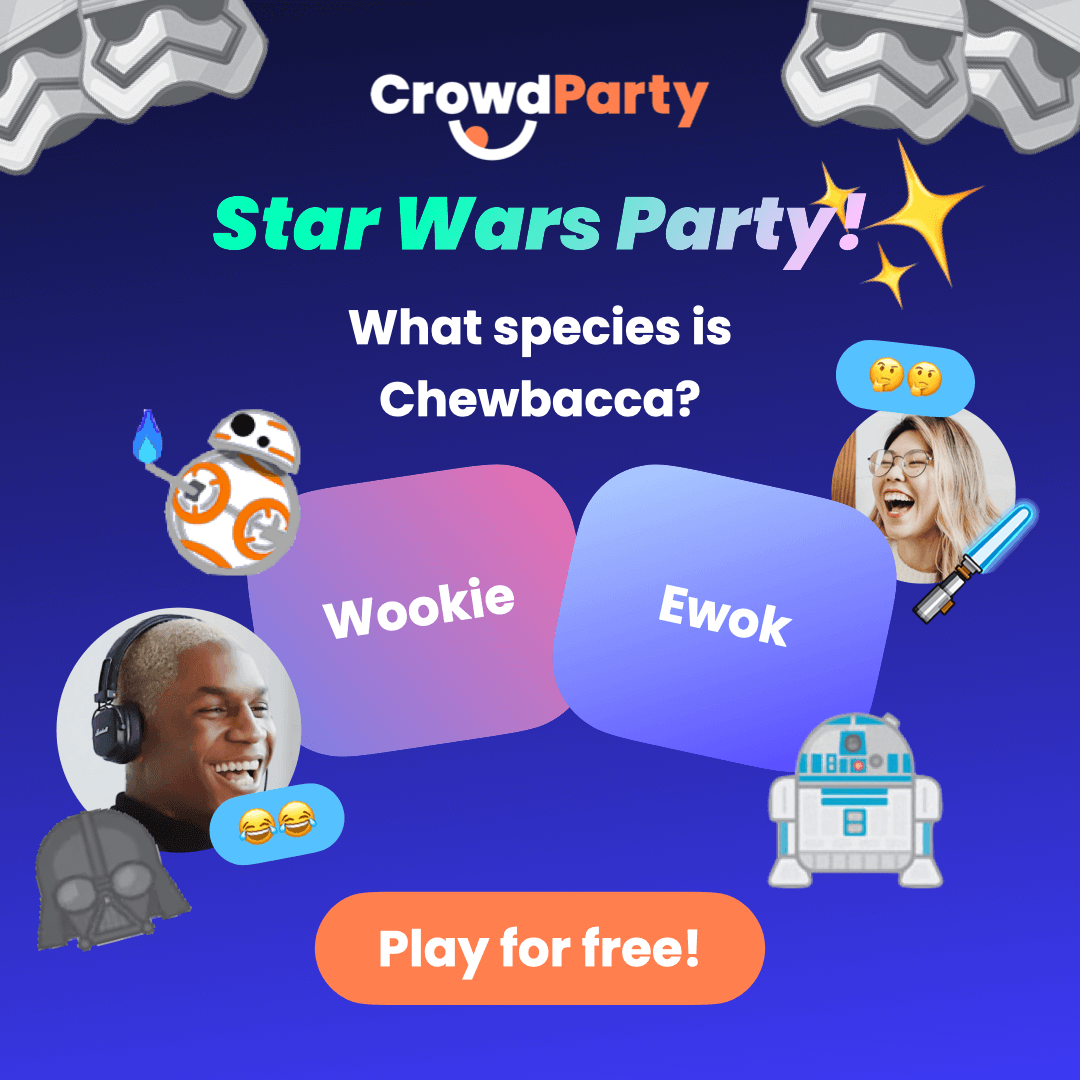 Play Star Wars Party: Trivia, Friendly Fire, and more!