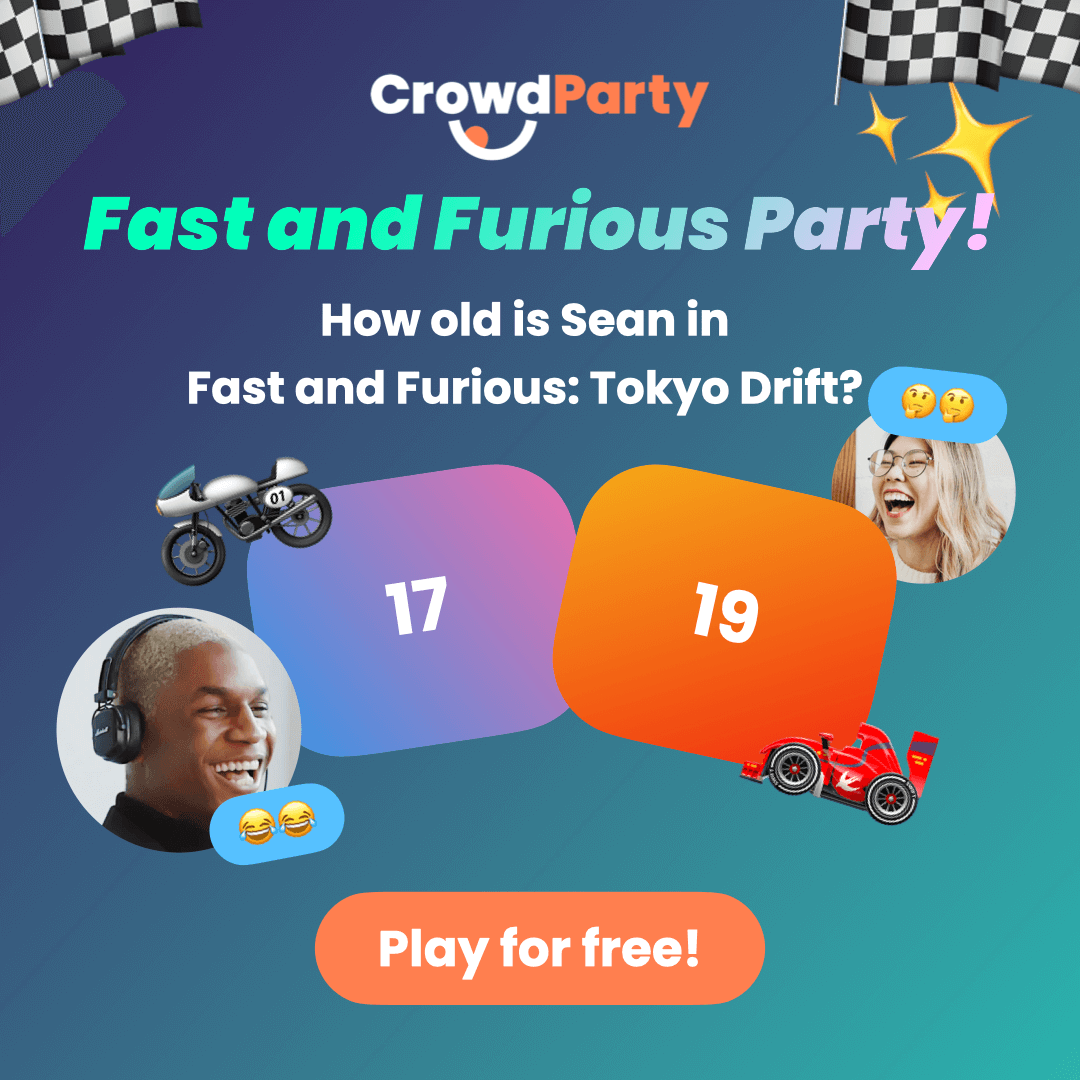 Play Fast and Furious Party: Trivia, Majority Wins, and more!