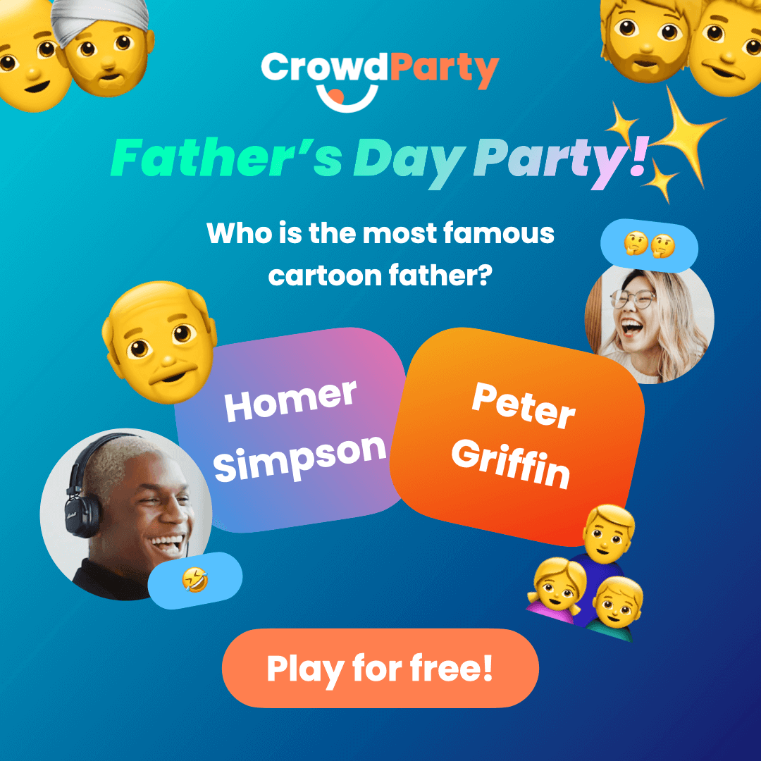 Play Father's Day Party: Trivia, Majority Wins, and more!