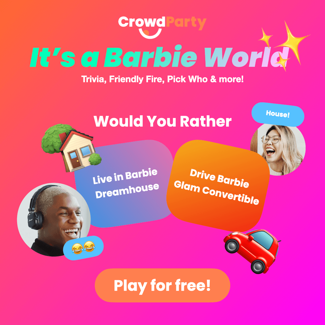 Play It's a Barbie World: Trivia, Would You Rather, and more!