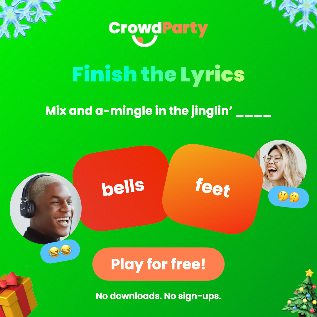 Play Finish the Lyrics: Holidays!