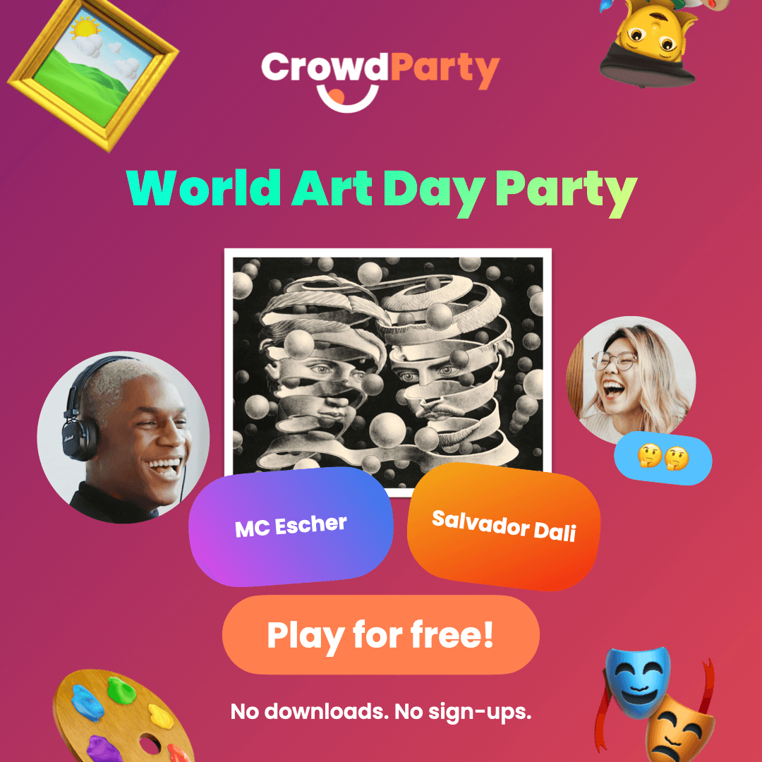 Play World Art Day Party!