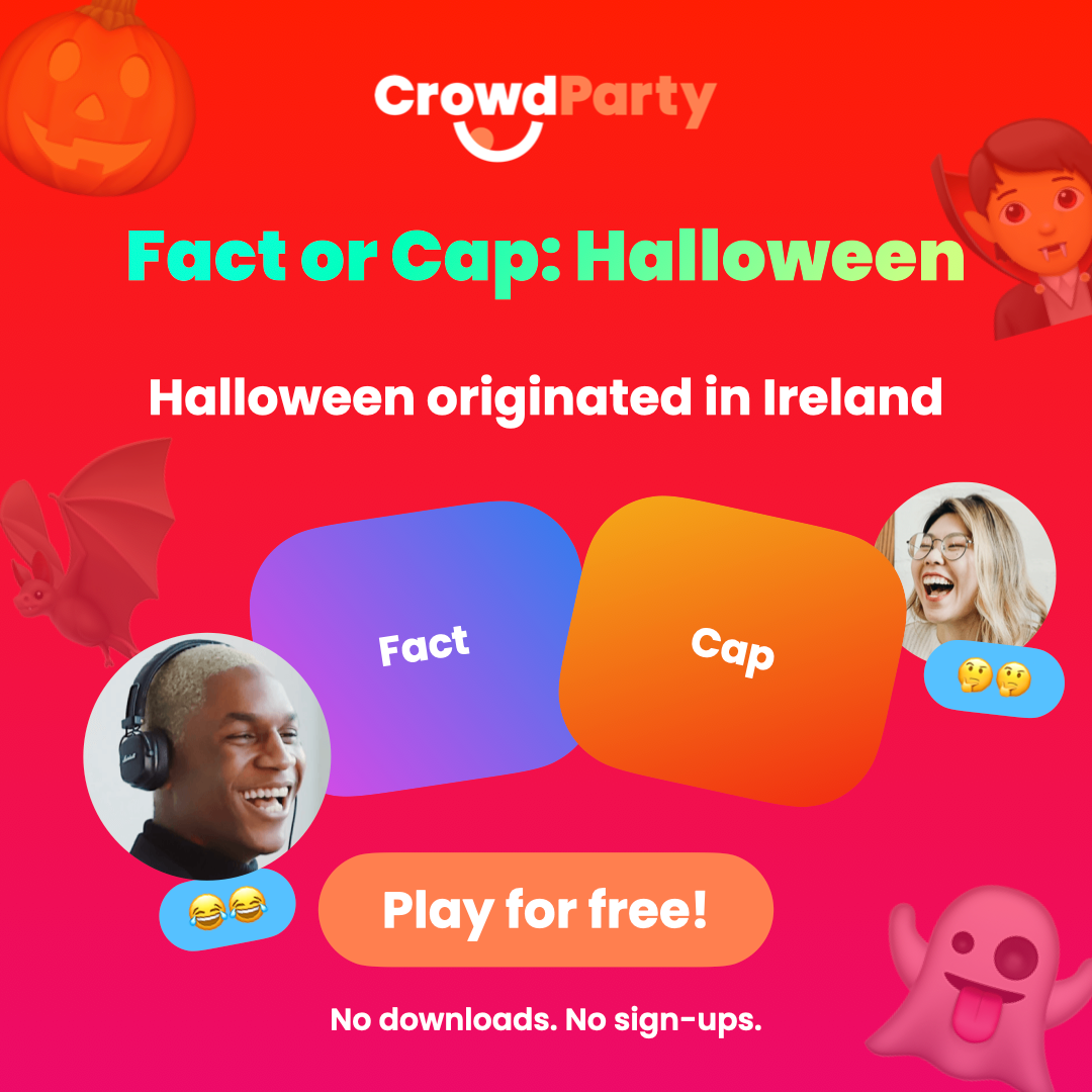 Play Fact or Cap: Halloween