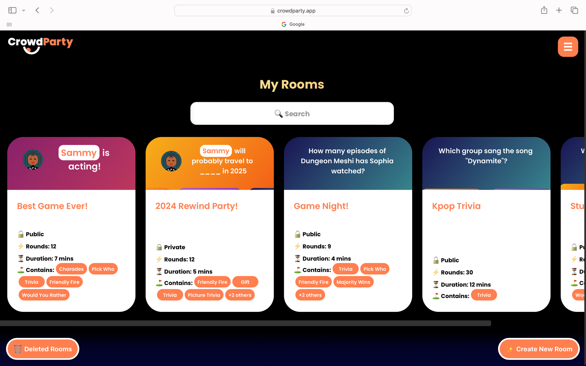 How to Customize a CrowdParty Game