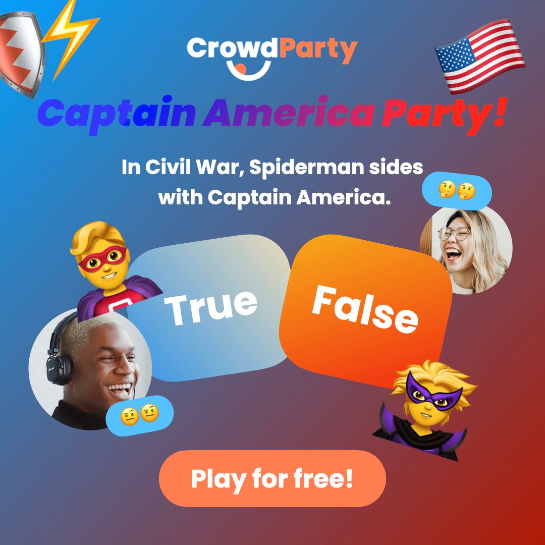 Play Captain America Trivia!