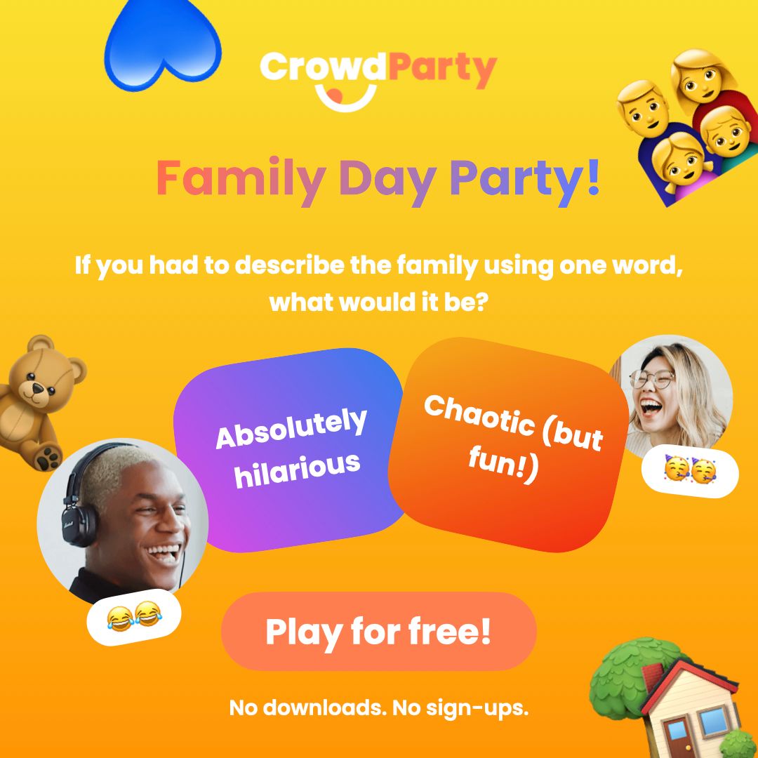 30+ Family Day Icebreakers to Bond Over Together!