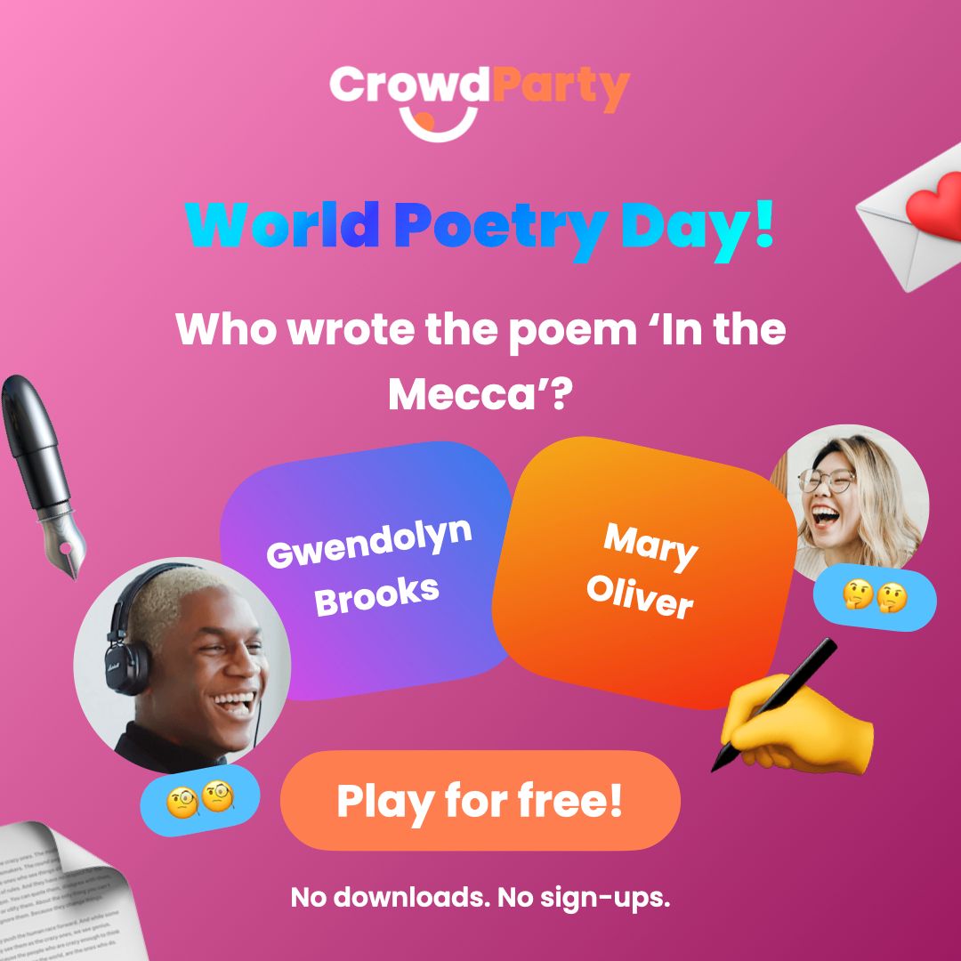 World Poetry Day Party!