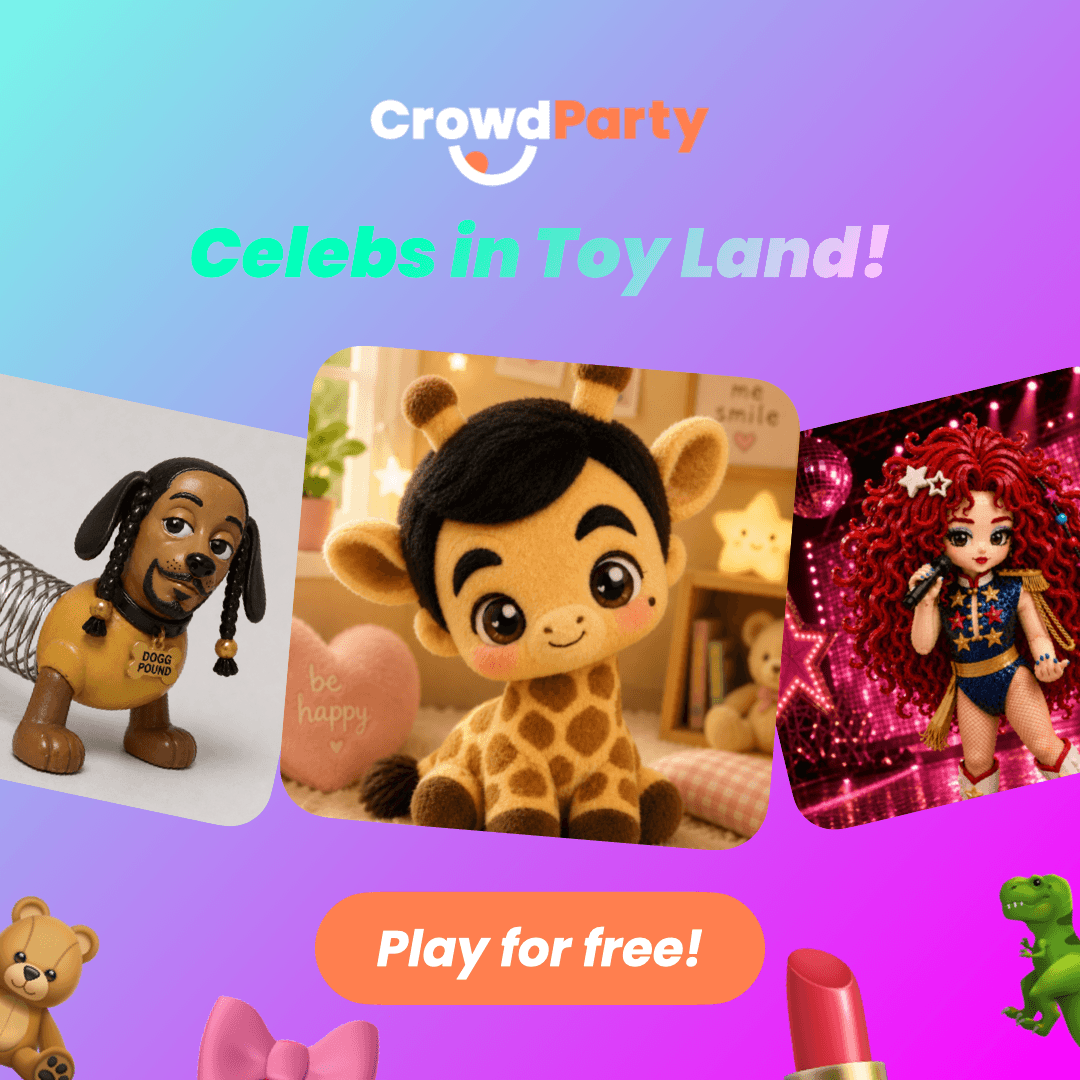 Play Celebs in Toyland Party!